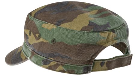 Vet Tix Military Cap - CAMO with Embroidered Logo