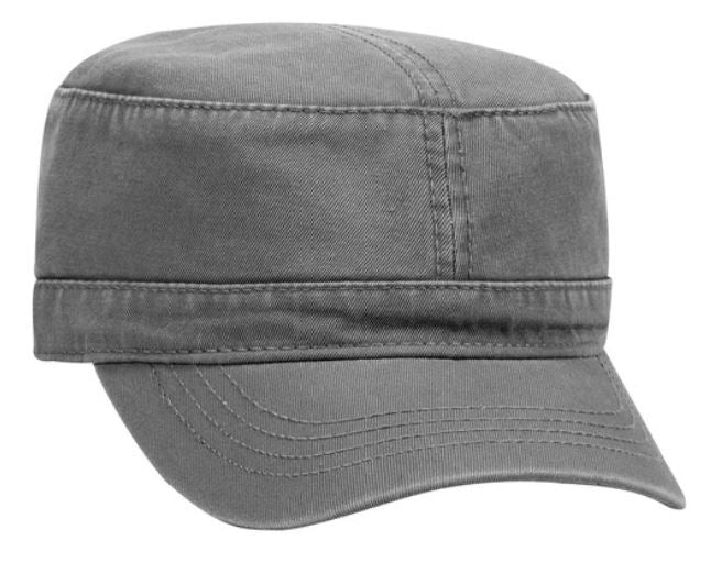Vet Tix Military Cap - GREY with Embroidered Logo