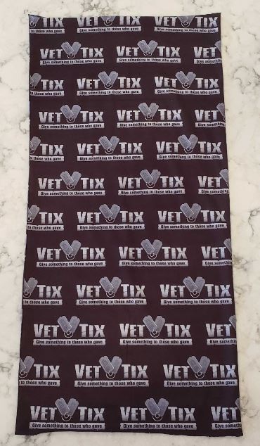 Vet Tix Printed TUBIE / Neck Gaiter - No Branch